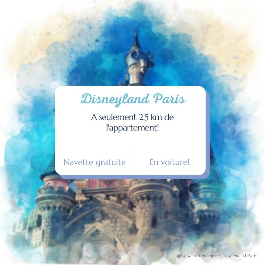 Appartement 7 Pers A Disneyland Paris 谢西 外观 照片
